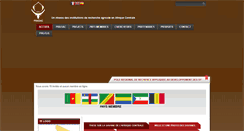 Desktop Screenshot of prasac-cemac.org
